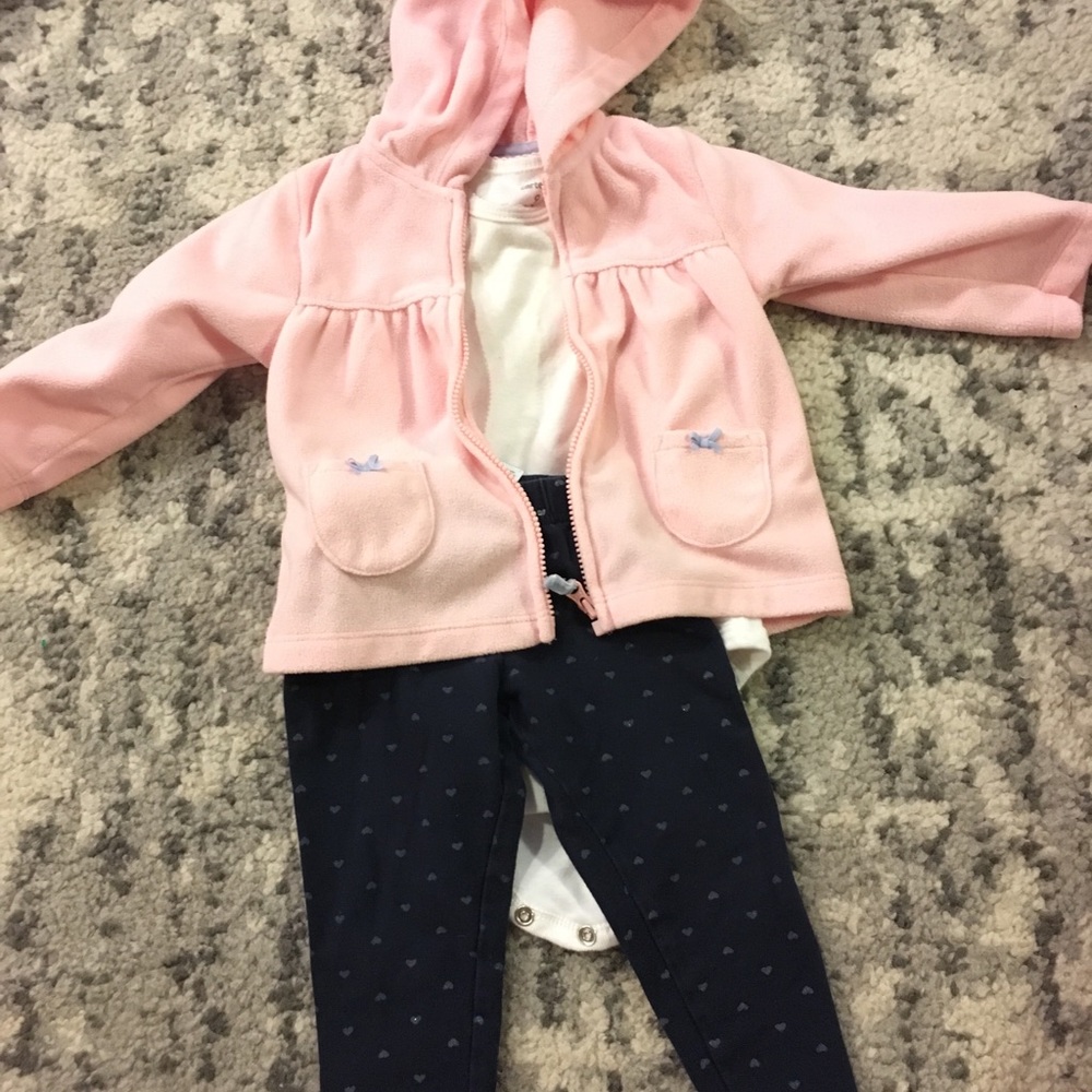 Carters 3 piece outfit
